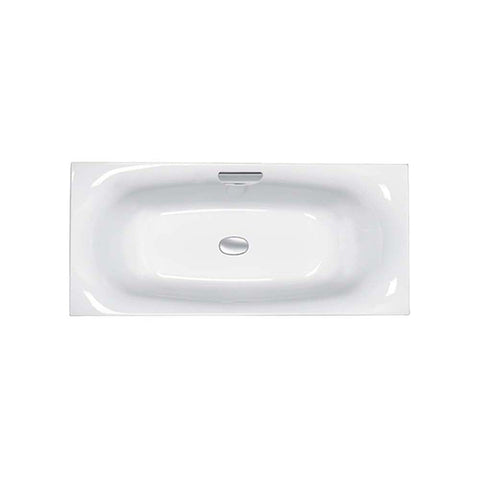 Carron Echelon 1700 x 750mm Double Ended White Acrylic Standard Bath - Unbeatable Bathrooms