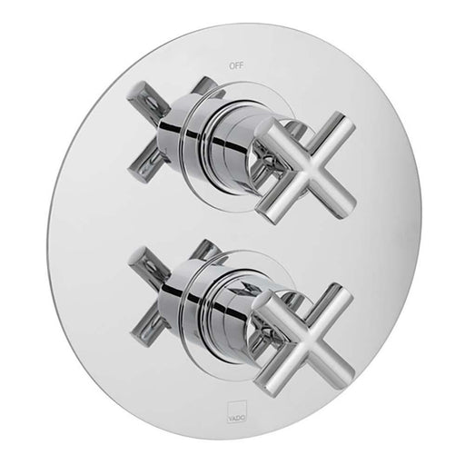 Vado Elements Water One Outlet Two Handle Wall Mounted Concealed Thermostatic Shower Valve - Unbeatable Bathrooms