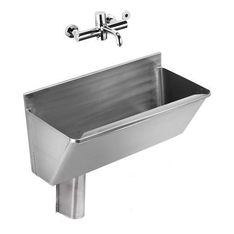 Armitage Shanks Firth Scrub-Up Trough, Outlet Strainer Waste, Trap Cover and Hangers - Unbeatable Bathrooms