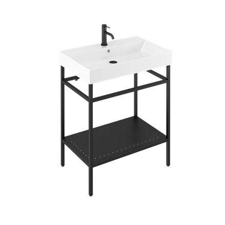 Britton Shoreditch Frame Furniture Stand & Basin (Various) - Unbeatable Bathrooms