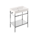 Britton Shoreditch Frame Furniture Stand & Basin (Various) - Unbeatable Bathrooms