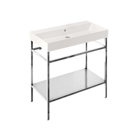 Britton Shoreditch Frame Furniture Stand & Basin (Various) - Unbeatable Bathrooms