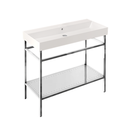 Britton Shoreditch Frame Furniture Stand & Basin (Various) - Unbeatable Bathrooms