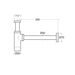 Ideal Standard Freedom Doc M pack inc 40cm Cube handrinse basin and 75cm projection wall hung WC bowl - Chrome rails - Unbeatable Bathrooms