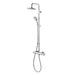 Ideal Standard Freedom Dual Thermostatic Exposed Shower System with M1 Rainshower, Fixed Riser, M3 Handspray and Metal Pin Handles - Unbeatable Bathrooms