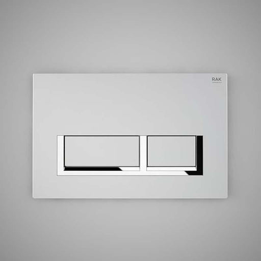 RAK Ecofix Push Plate for All Concealed Cisterns - Rectangular - Unbeatable Bathrooms
