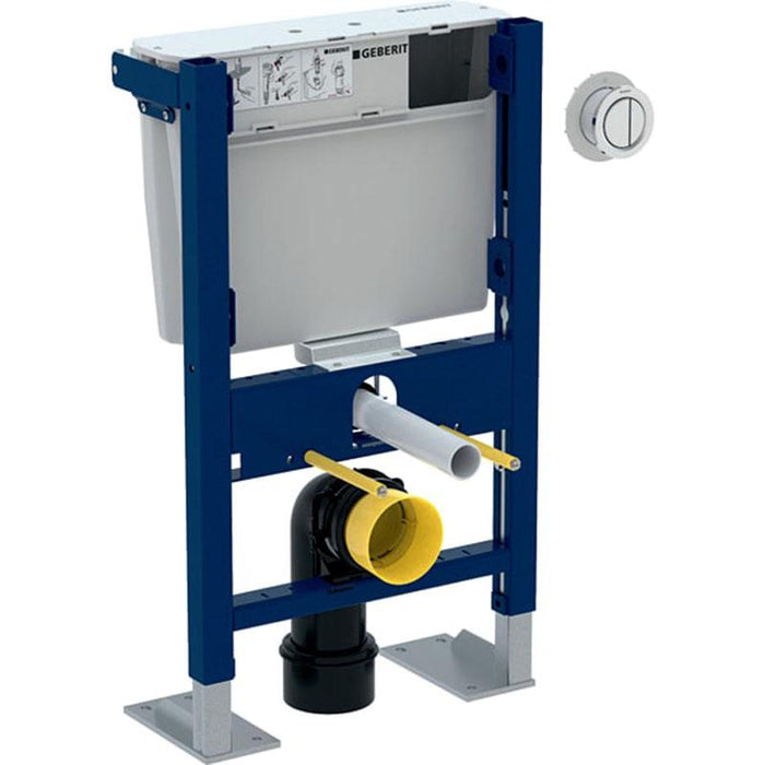 Geberit Duofix Element for Wall-Hung WC, 79 cm, with Low-Height Furniture Cistern - Unbeatable Bathrooms