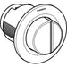 Geberit Remote Flush Actuation Type 01, Pneumatic, for Dual Flush, Concealed Actuator, Protruding - Unbeatable Bathrooms
