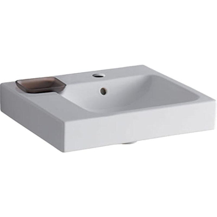 Geberit Icon Cabinet for Washbasin, with One Drawer and Shelf Surface In Lava / Matt Coated - Unbeatable Bathrooms