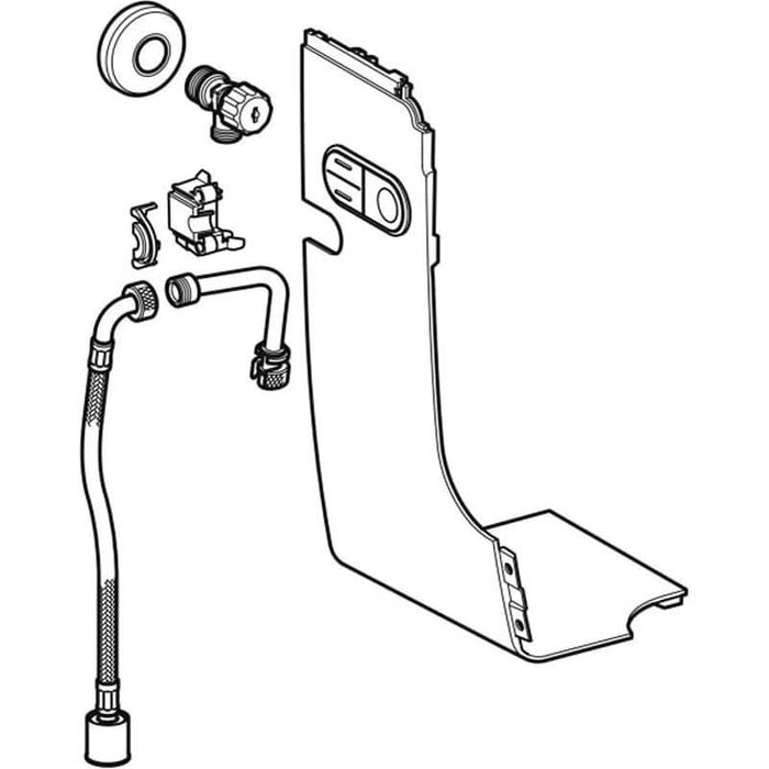 Geberit Conventional Water Supply Connection Set - Unbeatable Bathrooms