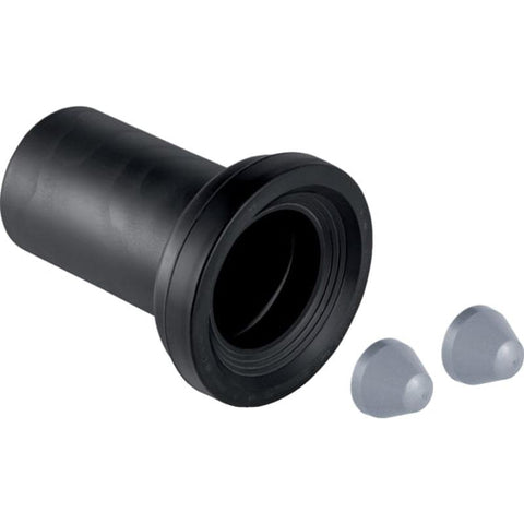 Geberit Straight Connector with Sleeve and Cover Caps - Unbeatable Bathrooms