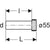 Geberit Flush Bend Extension with Sleeve - Unbeatable Bathrooms
