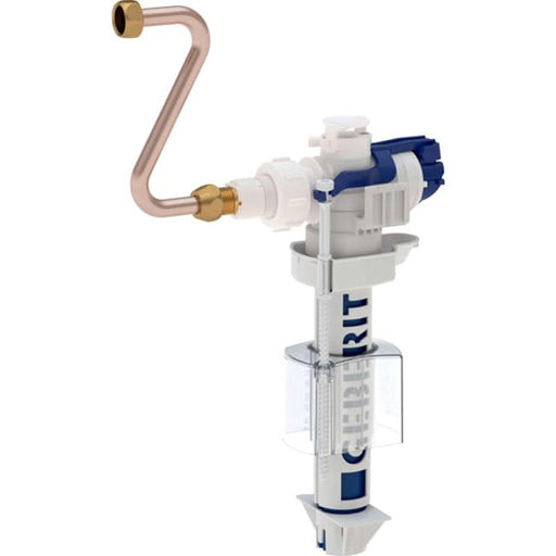 Geberit Fill Valve Type 380, Lateral Water Supply Connection, 3/8", Nipple Made Of Brass - Unbeatable Bathrooms