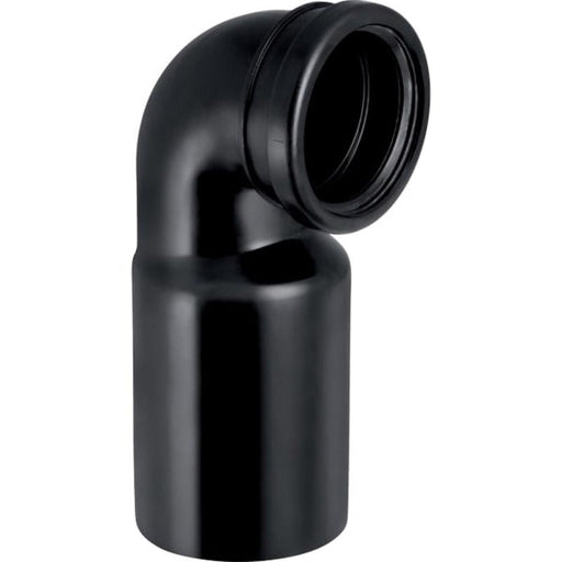 Geberit Hdpe Connection Bend 90&Deg; for Wall-Hung WC, with Extension - Unbeatable Bathrooms