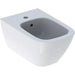 Geberit Smyle Square Wall-Hung Bidet, Shrouded - Unbeatable Bathrooms