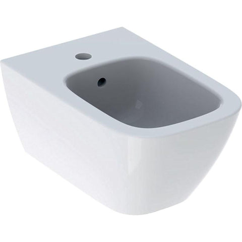 Geberit Smyle Square Wall-Hung Bidet, Shrouded - Unbeatable Bathrooms