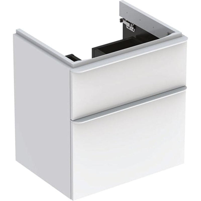 Geberit Smyle Square Washbasin Unit with Two Drawers - Unbeatable Bathrooms