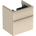 Geberit Smyle Square Washbasin Unit with Two Drawers - Unbeatable Bathrooms