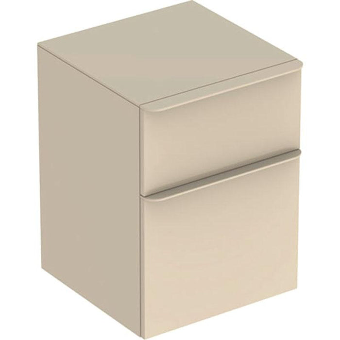 Geberit Smyle Square Low Cabinet with Two Drawers - Unbeatable Bathrooms
