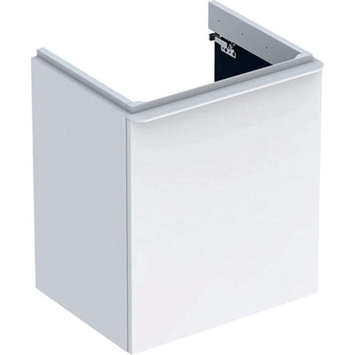 Geberit Smyle Square Cabinet for Washbasin, with One Door 53.6cm - Unbeatable Bathrooms