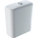 Geberit Icon Square Floor-Standing WC for Close-Coupled Exposed Cistern, Washdown, Shrouded, Rimfree - Unbeatable Bathrooms