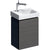 Geberit Xeno2 400mm Cloakroom Vanity Unit - Wal Hung 1 Door Unit - Unbeatable Bathrooms