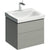 Geberit Xeno2 600/900mm Vanity Unit - Wall Hung 2 Drawer Unit - Unbeatable Bathrooms
