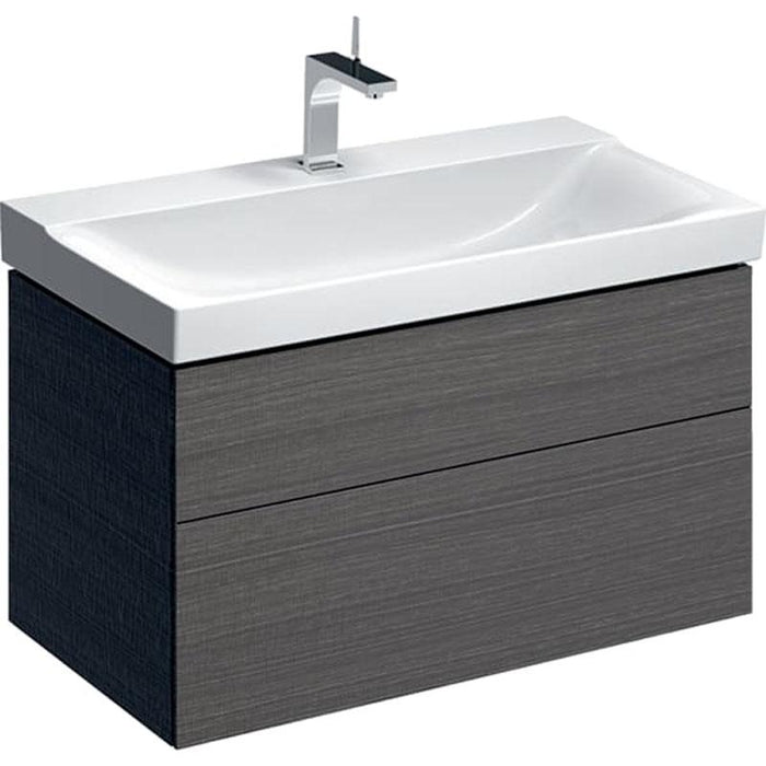 Geberit Xeno2 600/900mm Vanity Unit - Wall Hung 2 Drawer Unit - Unbeatable Bathrooms