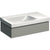 Geberit Xeno2 900mm Vanity Unit - Wall Hung 1 Drawer Unit with Shelf - Unbeatable Bathrooms