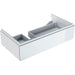 Geberit Xeno2 900mm Vanity Unit - Wall Hung 1 Drawer Unit with Shelf - Unbeatable Bathrooms