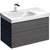 Geberit Xeno2 900mm Vanity Unit - Wall Hung 2 Drawer Unit (RH & LH) - Unbeatable Bathrooms
