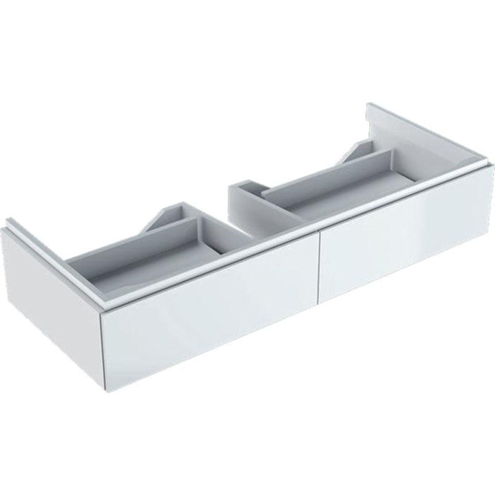 Geberit Xeno2 1170mm Double Vanity Unit - Wall Hung 2 Drawer Unit - Unbeatable Bathrooms