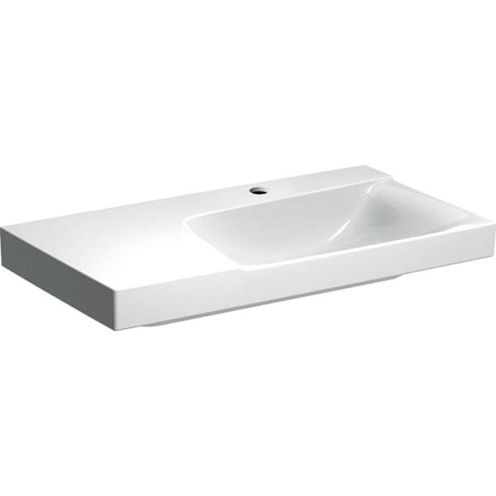Geberit Xeno2 900mm Vanity Unit - Wall Hung 1 Drawer Unit with Shelf - Unbeatable Bathrooms