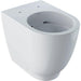 Geberit Acanto Floor-Standing WC, Washdown, Raised, Back-To-Wall, Shrouded, Rimfree - Unbeatable Bathrooms