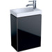 Geberit Acanto 400mm Cloakroom Vanity Unit - Wall Hung 1 Door Unit - Unbeatable Bathrooms