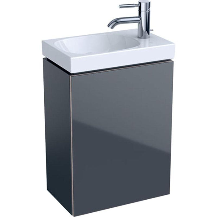 Geberit Acanto 400mm Cloakroom Vanity Unit - Wall Hung 1 Door Unit - Unbeatable Bathrooms