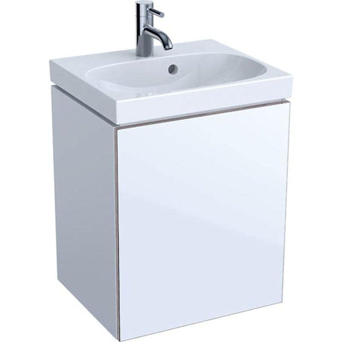 Geberit Acanto 450mm Vanity Unit - Wall Hung 1 Door Unit - Unbeatable Bathrooms
