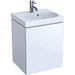 Geberit Acanto 450mm Vanity Unit - Wall Hung 1 Door Unit - Unbeatable Bathrooms
