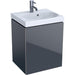 Geberit Acanto 450mm Vanity Unit - Wall Hung 1 Door Unit - Unbeatable Bathrooms