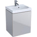 Geberit Acanto 450mm Vanity Unit - Wall Hung 1 Door Unit - Unbeatable Bathrooms