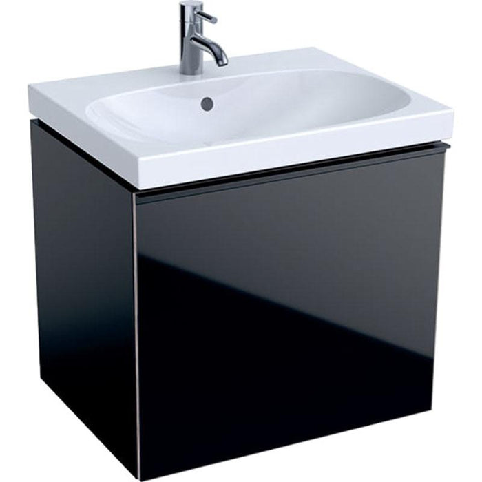 Geberit Acanto 600mm Vanity Unit - Wall Hung 1 Drawer Unit - Unbeatable Bathrooms