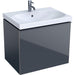 Geberit Acanto 650mm Vanity Unit - Wall Hung 1 Drawer Unit with Basin - Unbeatable Bathrooms