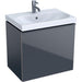 Geberit Acanto 600mm Vanity Unit - Wall Hung 1 Drawer Unit (Short Projection) - Unbeatable Bathrooms