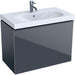 Geberit Acanto 750mm Vanity Unit - Wall Hung 1 Drawer Unit (Short Projection) - Unbeatable Bathrooms