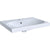 Geberit Acanto 650mm Vanity Unit - Wall Hung 1 Drawer Unit with Basin - Unbeatable Bathrooms