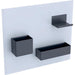Geberit Acanto Low Cabinet with One Drawer and Internal Drawer - Unbeatable Bathrooms