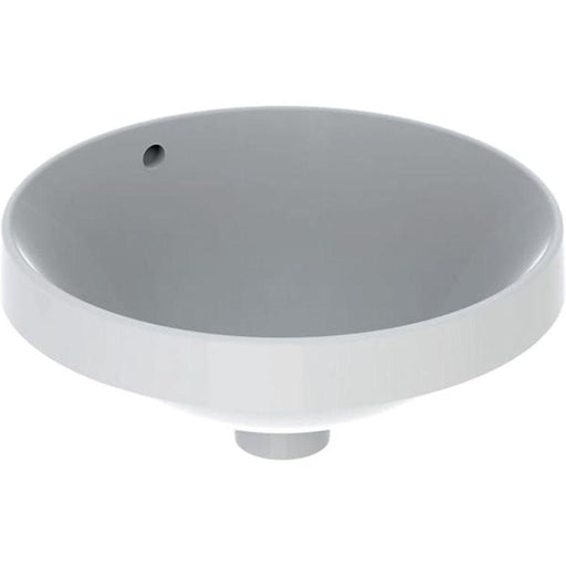 Geberit Variform Round 400mm 0TH Inset Basin - Unbeatable Bathrooms