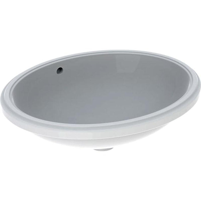 Geberit Variform Oval 500mm 0TH Inset Basin - Unbeatable Bathrooms