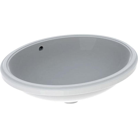 Geberit Variform Oval 500mm 0TH Inset Basin - Unbeatable Bathrooms