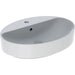 Geberit Variform 600mm Oval Countertop Basin with 1TH Bench - Unbeatable Bathrooms